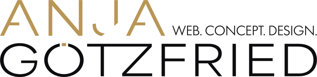 Logo Anja Götzfried web.concept.design.